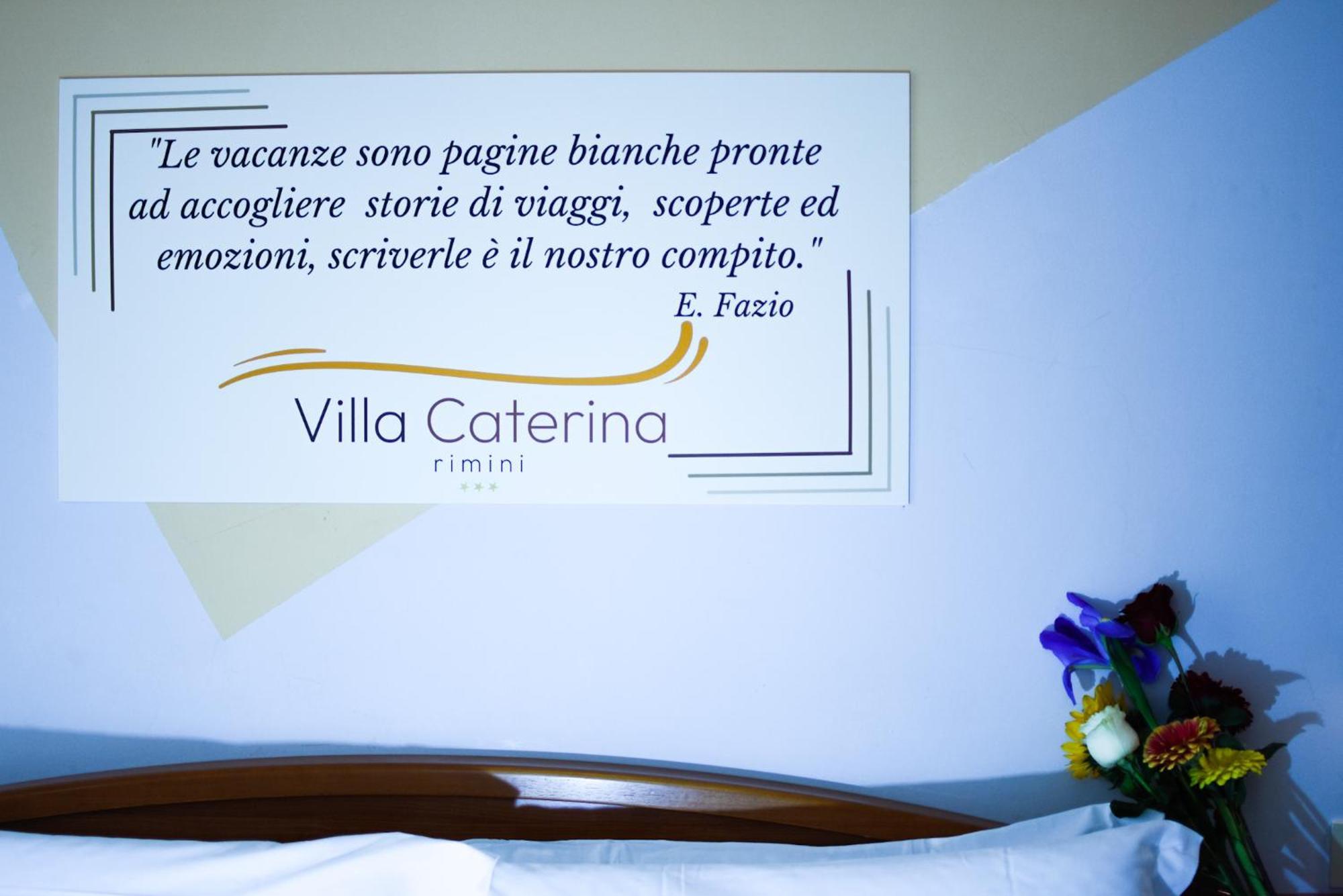 Hotel Villa Caterina Rímini Exterior foto