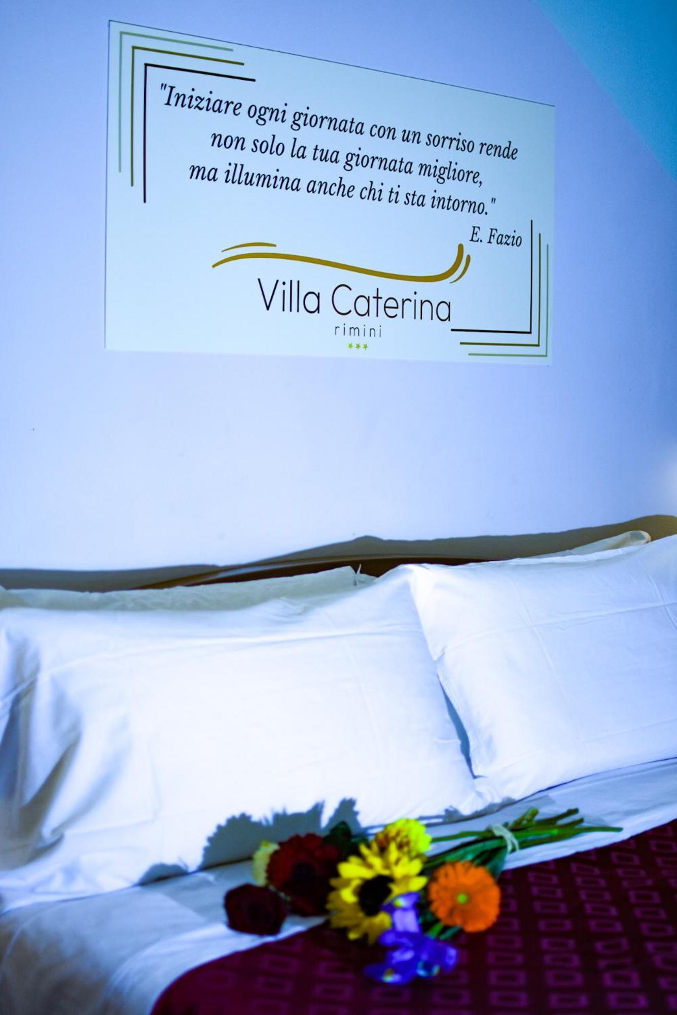 Hotel Villa Caterina Rímini Exterior foto