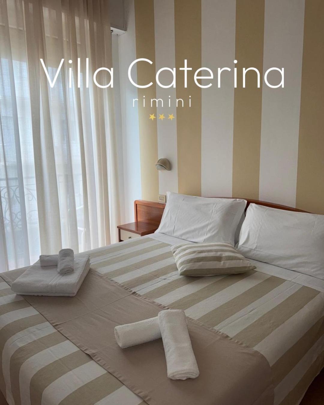 Hotel Villa Caterina Rímini Exterior foto